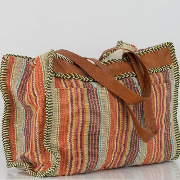 Randi & Will Last Call Handbags - TOTE BAG JUTE COTTON
